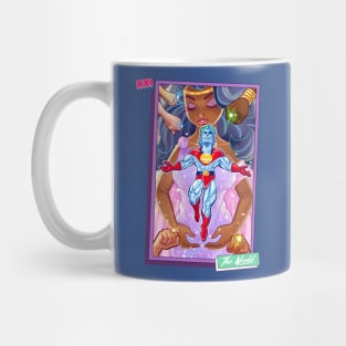 Saturday Morning Tarot XXI The World Mug